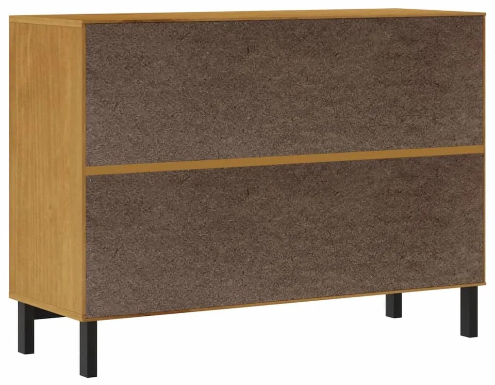 vidaXL Συρταριέρα FLAM 110 x 40 x 80 εκ. από Μασίφ Ξύλο Πεύκου