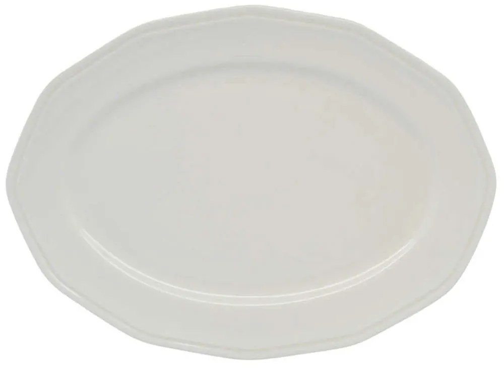 Πιατέλα Οβάλ Premium Classic 8253-05 36cm Ecru Ankor Porcelain