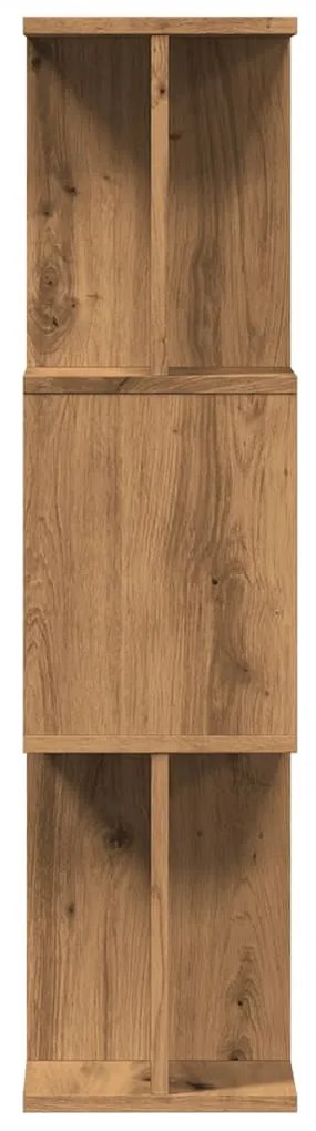 vidaXL Ντουλάπι βιβλίων Artisan Oak 80x24x96 cm Κατασκευασμένο ξύλο