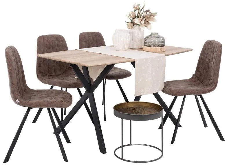 Τραπέζι Τραπεζαρίας T-1095 Fylliana MDF 140*80*76 εκ.