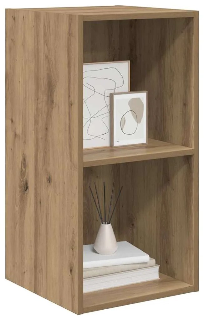 vidaXL Ντουλάπι Τηλεόρασης Επιτοίχιο artisan δρυς 37 x 37 x 72 εκ