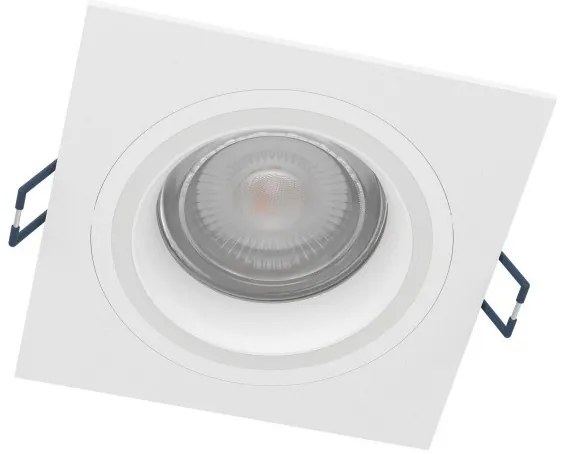 Έξυπνο Χωνευτό Σποτ Φωτιστικό Οροφής LED 4,7W RGB TW 3CCT Dimmable 9,3x9,3cm Carosso-Z Eglo-900765-Λευκό 900765
