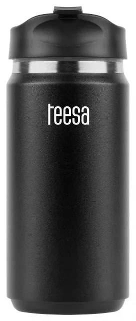 TEESA TSA0005 Θερμός ποτήρι 350ml μαύρο