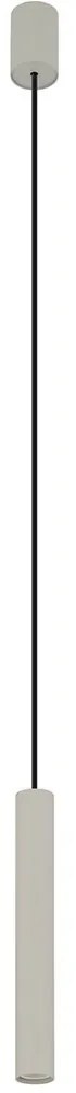 Φωτιστικό Οροφής Fourty M 10902 5.5x130cm 10W 1xGU10 Grey Nowodvorski