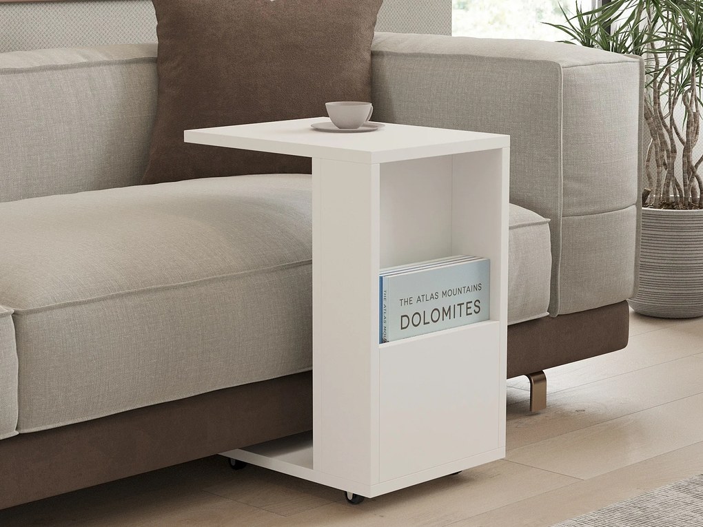 Side Table Star - White White