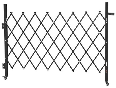 VEVOR Single Folding Security Gate Lockable Scissor Gate 66.93 x 51.57 in (WxH)