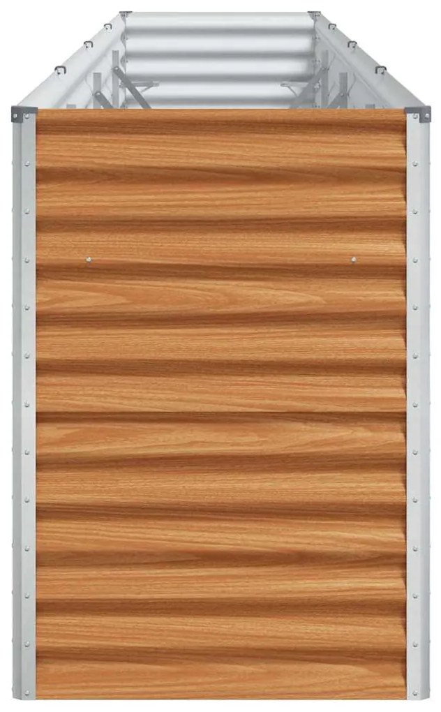 vidaXL Υπερυψωμένη Ζαρντινιέρα 390 x 50 x 68 εκ. Επικαλυμμένος Χάλυβας