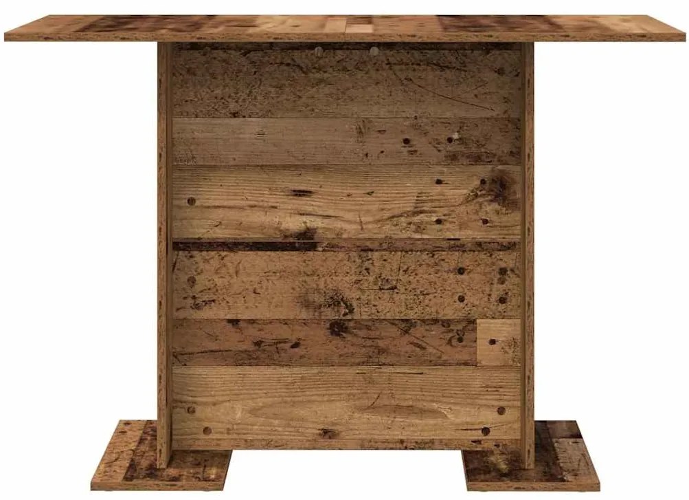 vidaXL Τραπεζαρία Παλιό ξύλο 110 x 60 x 75 cm Επεξεργασμένο ξύλο