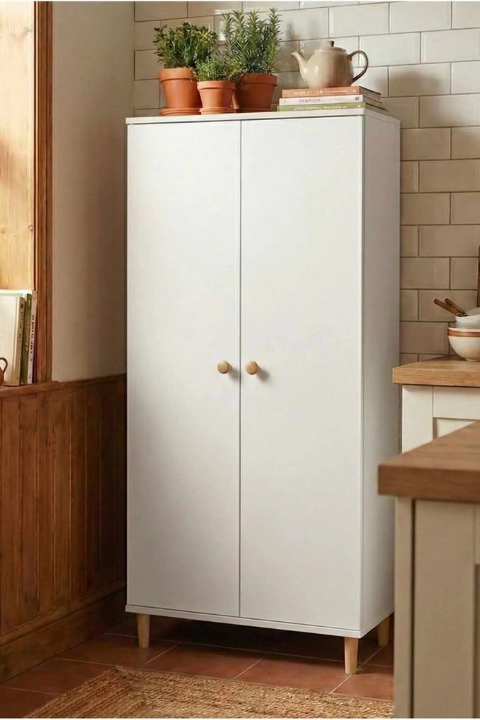 Ντουλάπι Λευκό MEGRER 60x30x130