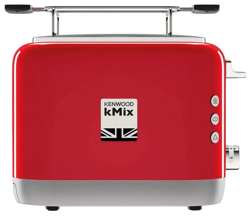 Φρυγανιέρα kMix TCX751RD 20,90x16x27,20cm 900W Red Kenwood Αλουμίνιο,Πέτρα
