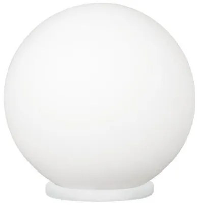 Φωτιστικό επιτραπέζιο LED RONDO λευκό πλαστικό &amp; γυαλί οπάλ λευκό Φ20 Eglo-85264-Οπάλ 85264