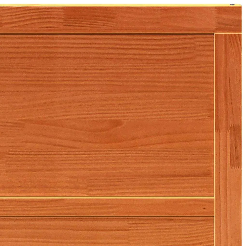 vidaXL Σαμαρίνα Καφέ κεριού 90 x 208 εκ. Μασίφ ξύλο πεύκου