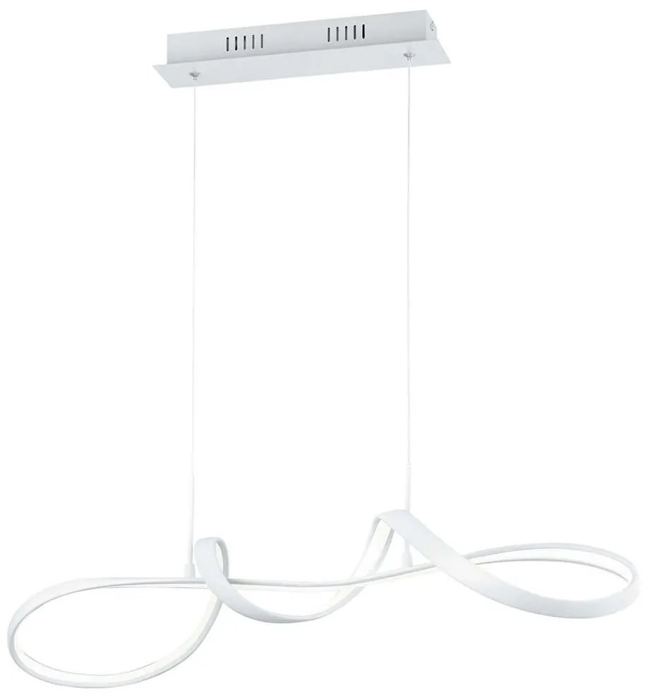 Φωτιστικό Οροφής - Ράγα Perugia R37091131 81x46x150cm Dim Led 4500Lm 37W White RL Lighting