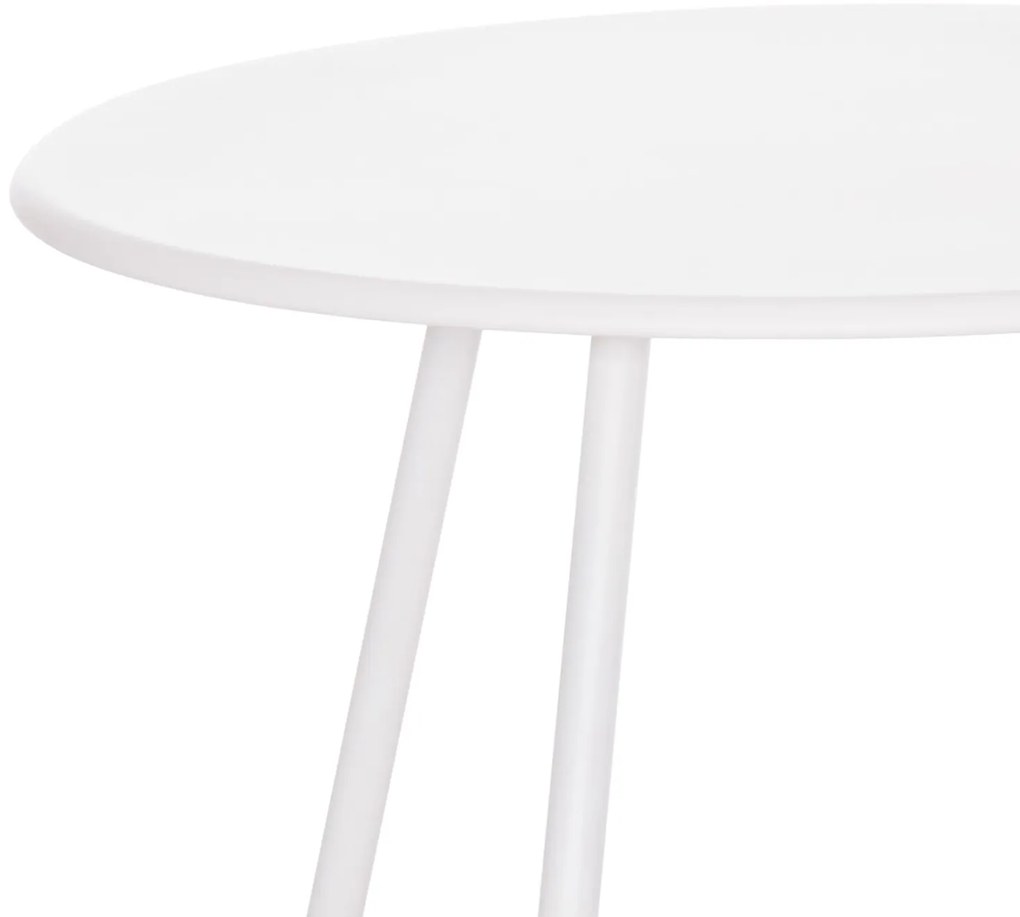 Σετ Κήπου Σαλόνι OREGO 3 τεμ. C21107.02 Αλουμίνιο - Μέταλλο σε Λευκό 58x55x83 εκ.