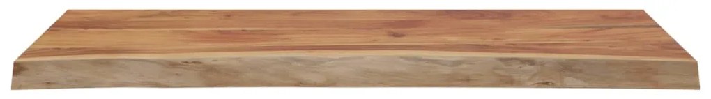 vidaXL Πάγκος Μπάνιου Ορθογώνιος 140x60x3,8 εκ. από Μασίφ Ξύλο Ακακίας