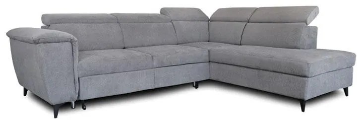 Corner Sofa Alessia Fylliana Right Corner Grey 284x216x100 cm