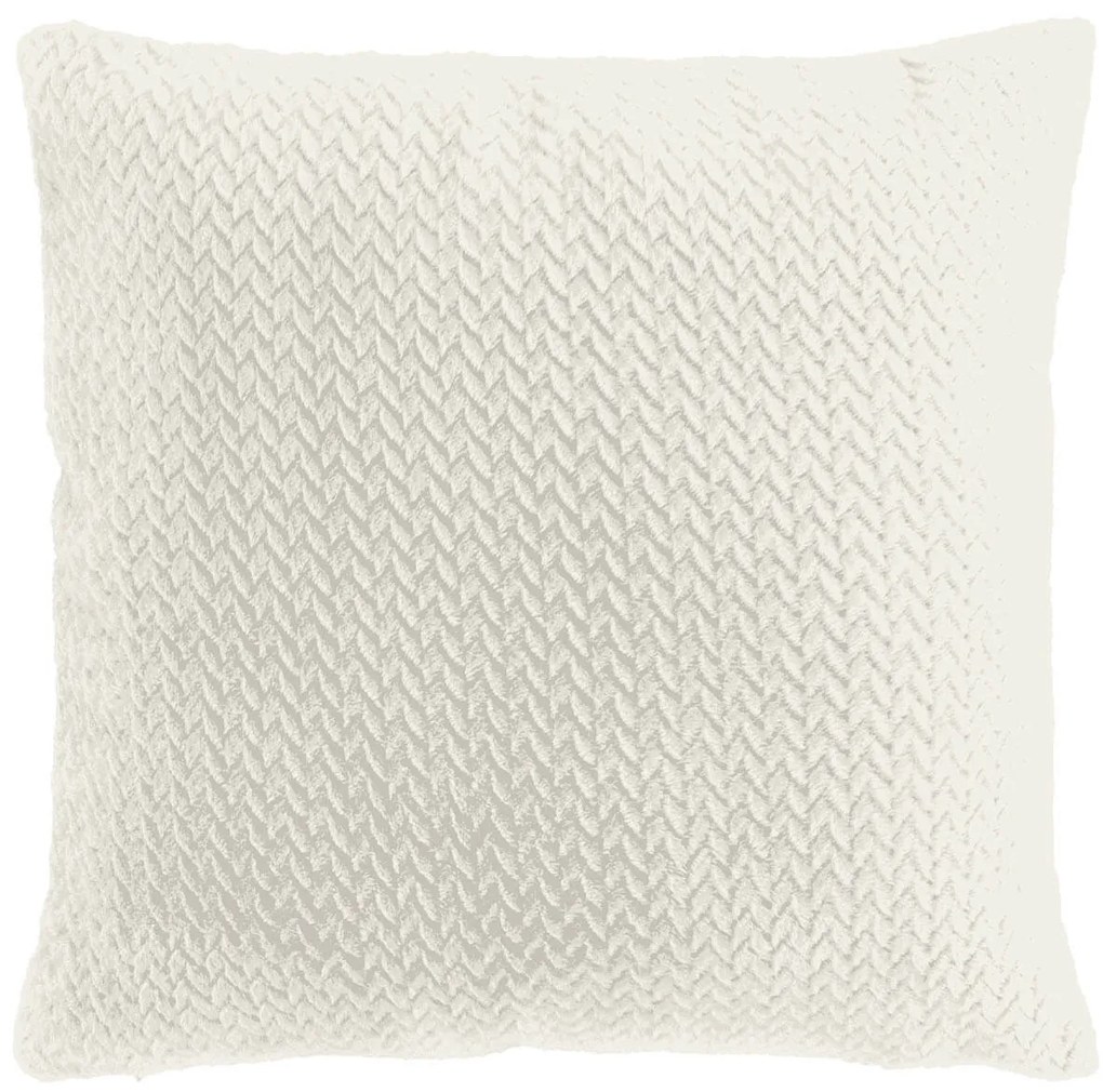 Διακοσμητικό Μαξιλάρι Flanela Douceur d'intérieur με διαστάσεις 45x45cm - Natural