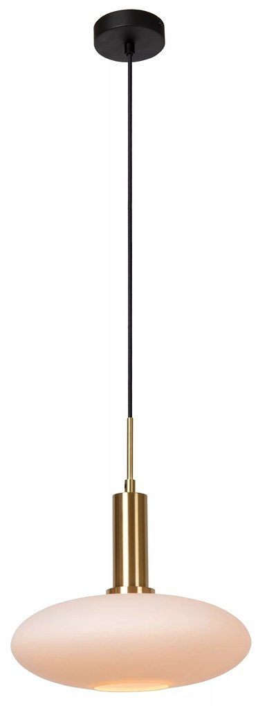 Φωτιστικό Κρεμαστό Lucide 25413-01-02 SINGALA Χρυσό Χρώμα (Gold Coloured)|Λευκό (White)