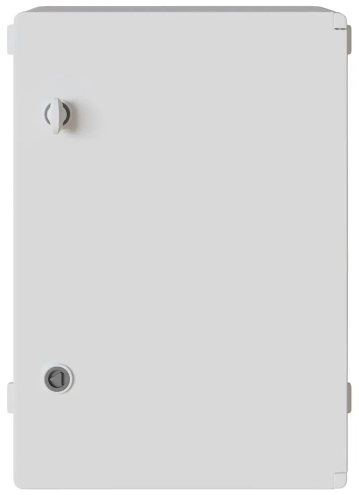 vidaXL Ντουλάπι Ελέγχου Γκρι 35 x 19.5 x 50 εκ. Πλαστικό