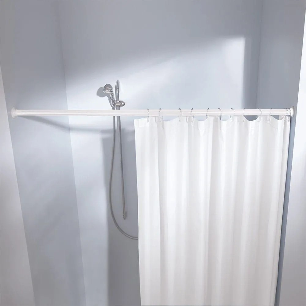 Βραχίονας Μπάνιου Federstange 0346 125-220cm (25mm) White Kleine Wolke 125-220cm Aluminium