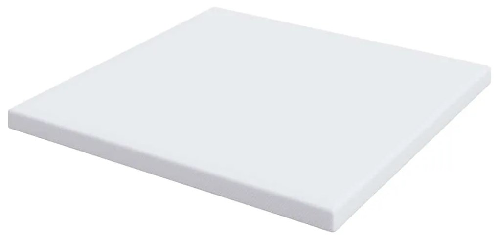 vidaXL Στρώμα επικάλυψης Λευκό 70 x 200 x 3.5 εκ Υφασμα Jacquard