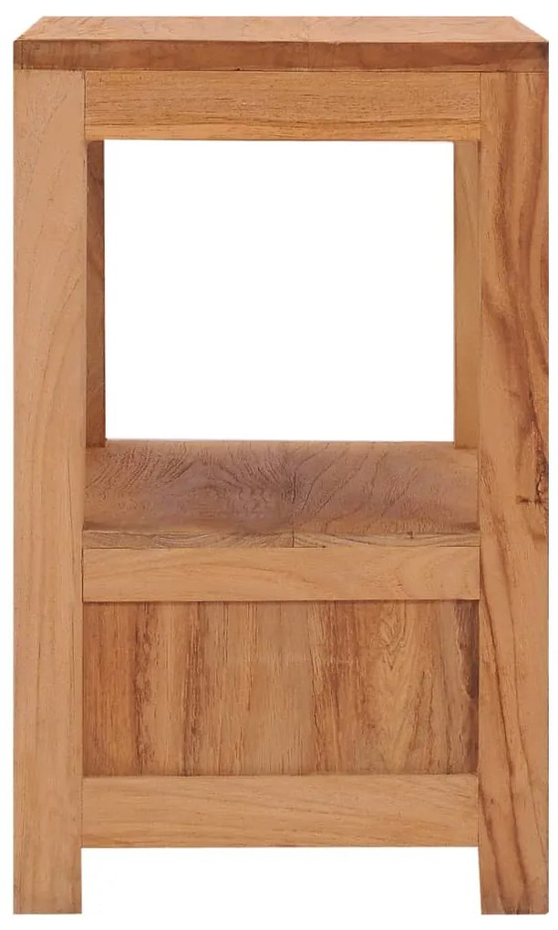 ΚΟΜΟΔΙΝΟ 40 X 30 X 50 ΕΚ. ΑΠΟ ΜΑΣΙΦ ΞΥΛΟ TEAK 287228