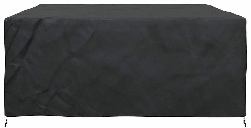 vidaXL Κάλυμμα επίπλων Μονόχρωμο Μαύρο 300 x 250 x 70 εκ. 210D