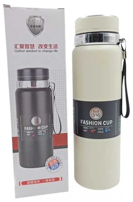 ΑΝΟΞΕΙΔΩΤΟ ΘΕΡΜΟΣ ΛΕΥΚΟ 1000ml XZ-7823-1-XZ-7823-1