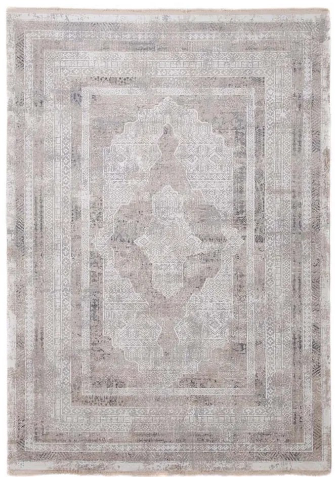 Χαλί Infinity 5915B GREY WHITE Royal Carpet - 140 x 200 cm - 11INF5915B.140200 - 11INF5915B.140200