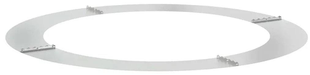 vidaXL Flat Δαχτυλίδι Δέντρου Ø90/120 cm - Γαλβανισμένος Χάλυβας