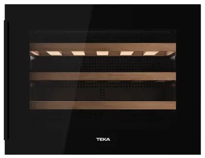 Teka RVI 10024 GBK Εντοιχιζόμενος Συντηρητής Κρασιών 24 Φιαλών Μαύρο