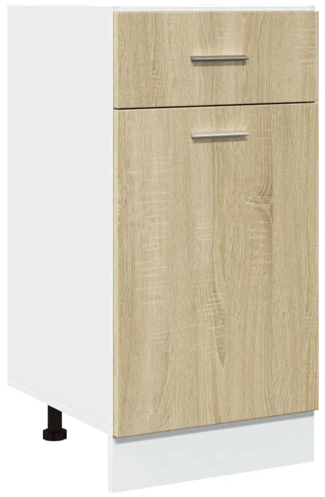 vidaXL Σετ Ντουλαπιών Κουζίνας 7 Τεμαχίων "Lyon" από Τεχνητό Ξύλο Sonoma Δρυς