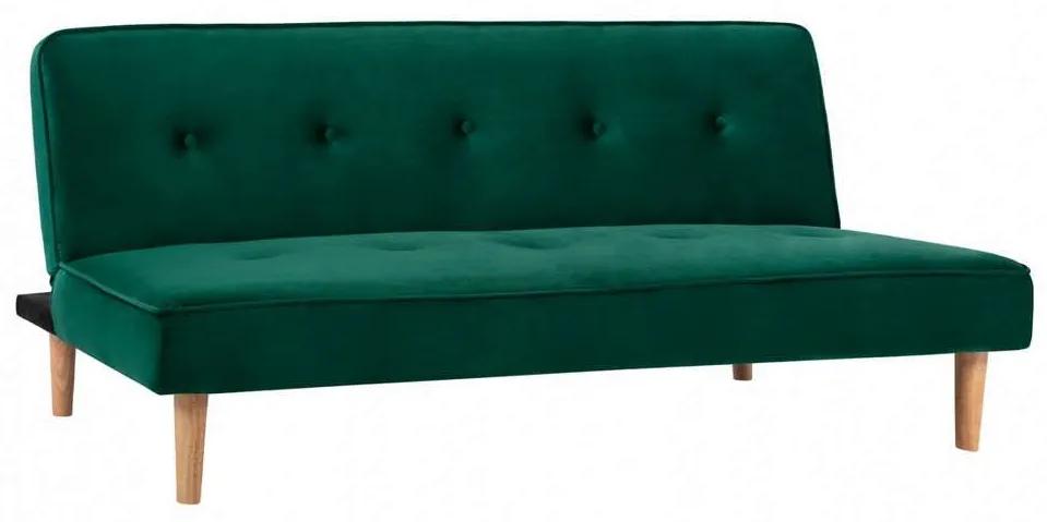 Καναπές-Κρεβάτι Belmont HM3026.13 178x85x72cm Forest Green Βελούδο