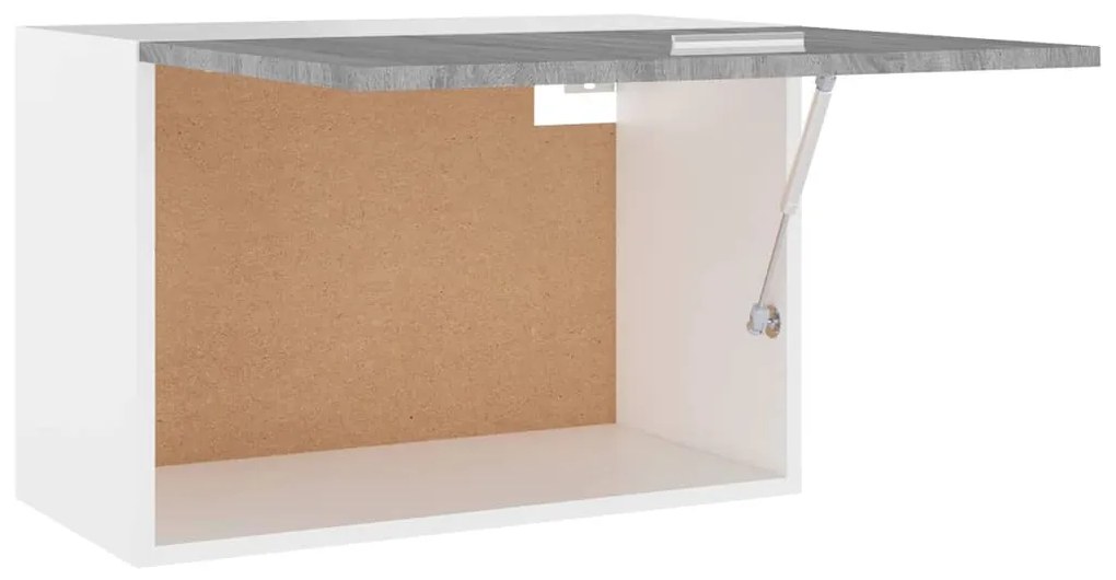 vidaXL Κρεμαστό Ντουλάπι &quot;Lyon&quot; Γκρι Sonoma 60x31x40 εκ. από Τεχνητό Ξύλο