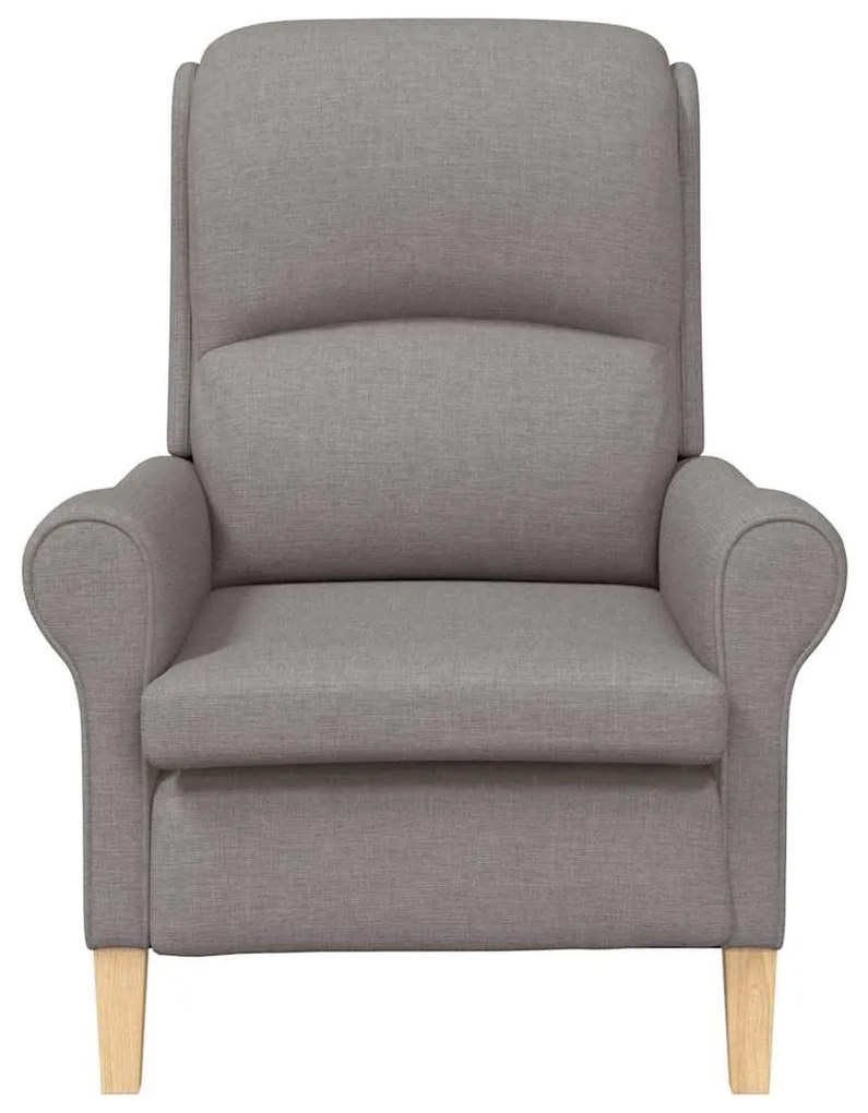 vidaXL Πολυθρόνα Taupe 76 x 94 x 102 εκ. ύφασμα