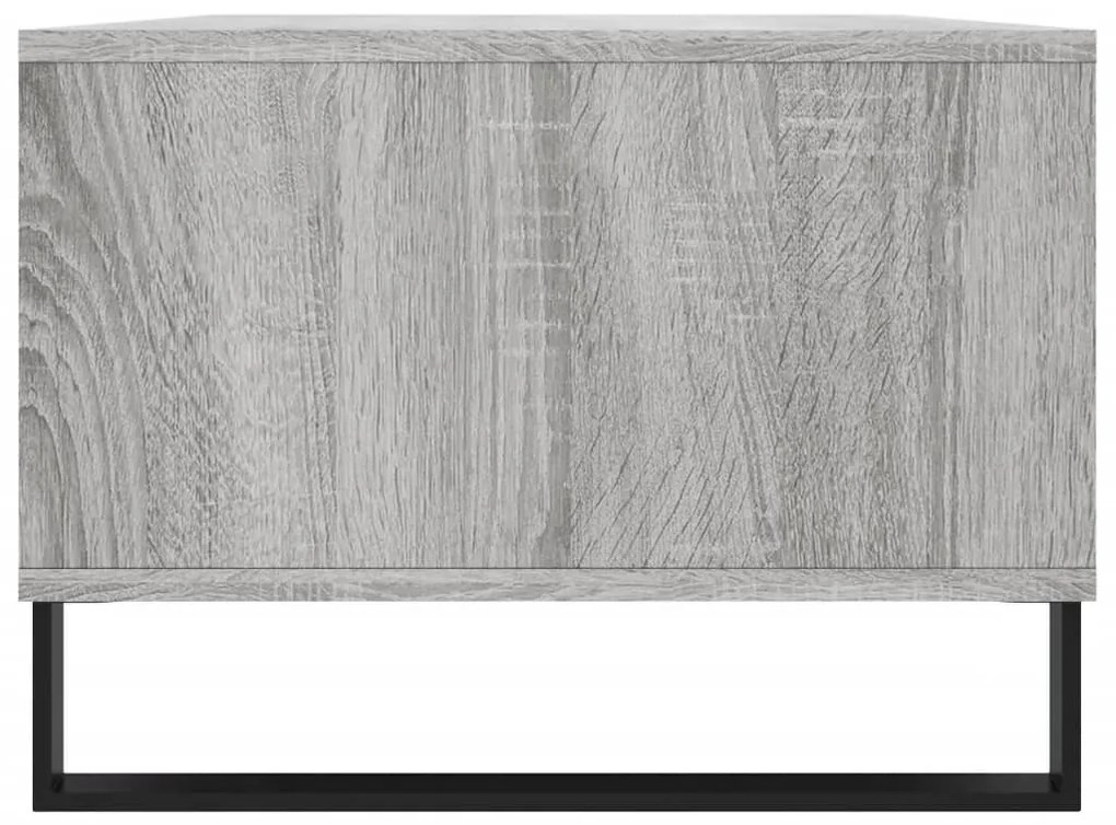 vidaXL Τραπεζάκι Σαλονιού Γκρι Sonoma 90x50x36,5εκ. Επεξεργασμένο Ξύλο