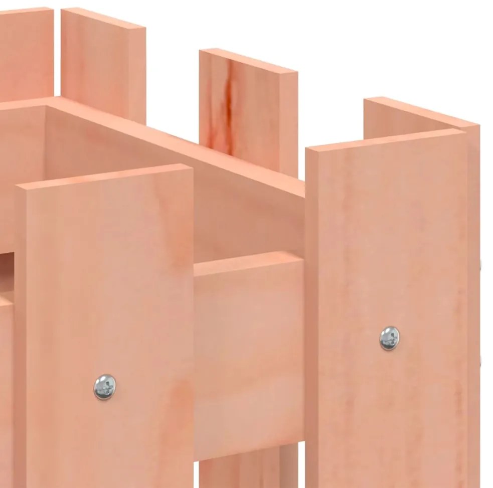 vidaXL Ζαρντινιέρα Υπερυψωμένη Φράχτης 100x30x30 εκ Μασίφ Ψευδοτσούγκα