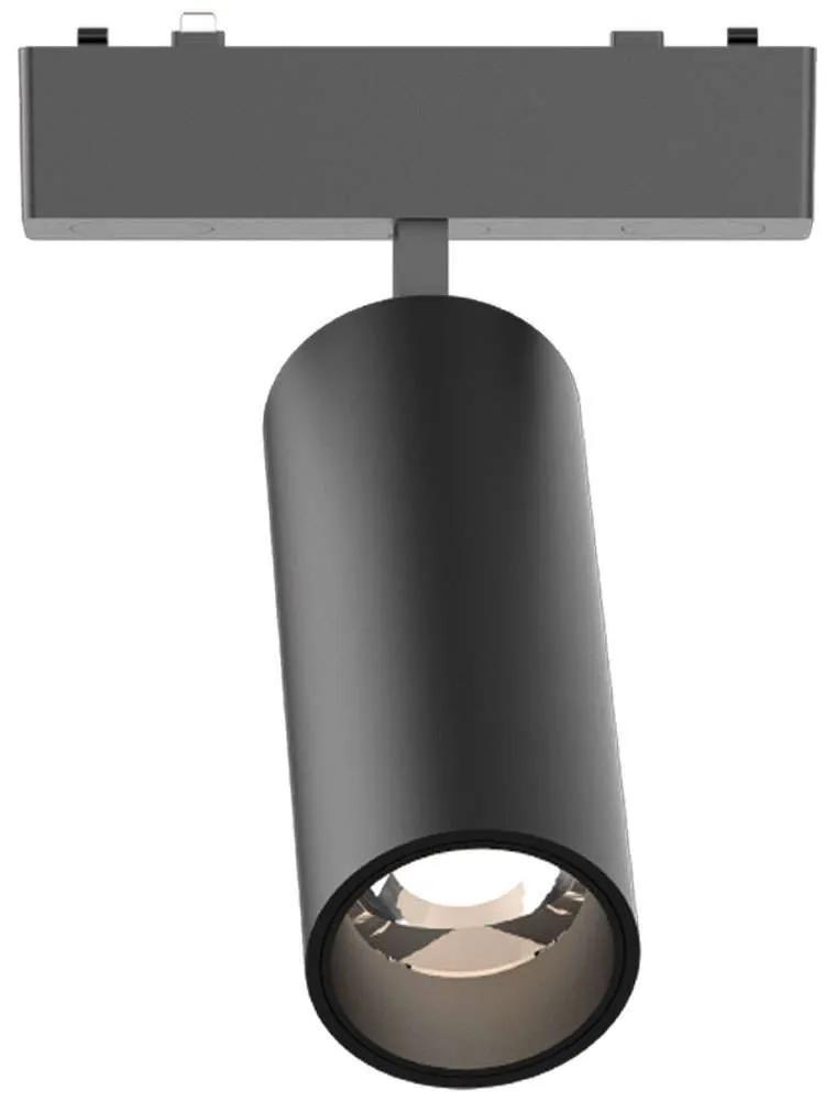 Σποτ Μαγνητικής Ράγας Ultra-Thin T05105-BL Φ4,4x16cm Led 720lm 9W Black Inlight