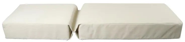 Μαξιλάρι Ξαπλώστρας Vertian Τextilene σε Μπέζ 194x58x20εκ. 194x58x20 εκ.