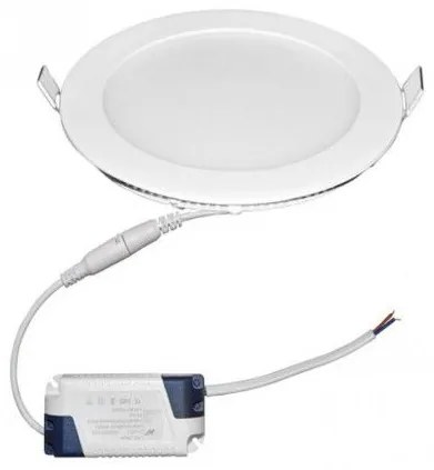 Φωτιστικό PL Χωνευτό 12W SMD Slim Λευκό 4000K 21-012101 Lumen 21-012101 Λευκό