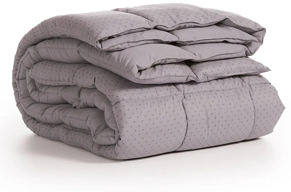 Πάπλωμα Colorfull Grey Nef-Nef Homeware Queen Size 240x220cm Microfiber-Hollowfiber