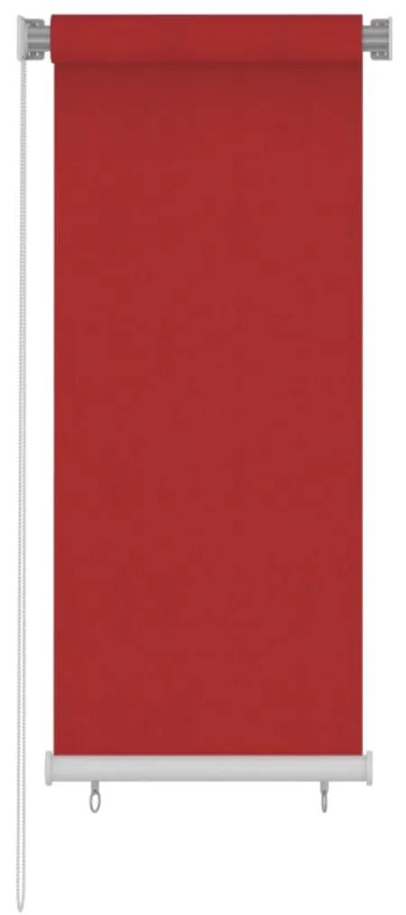 Στόρι Σκίασης Ρόλερ Εξωτερικού Χώρου Κόκκινο 60 x 140 εκ. HDPE