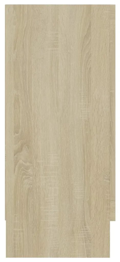 vidaXL Μπουφές Χρώμα Sonoma Δρυς 120 x 30,5 x 70 εκ. από Επεξ. Ξύλο