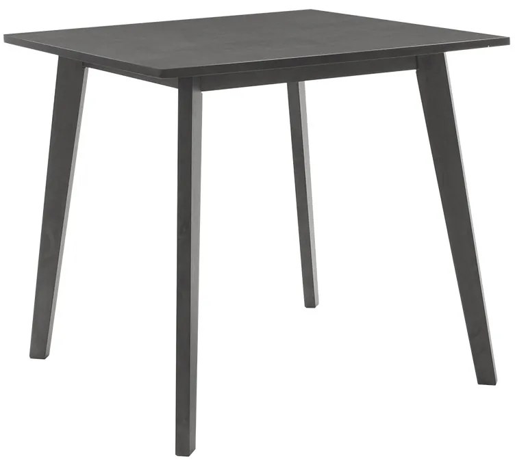 Tραπεζαρία Benson - Orlean pakoworld σετ 5τμχ rustic grey - ύφασμα γκρι 80x80x75εκ (1 τεμάχια)