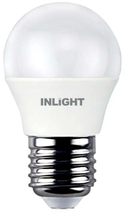InLight E27 LED G45 5,5watt 4000K Φυσικό Λευκό 7.27.05.12.2