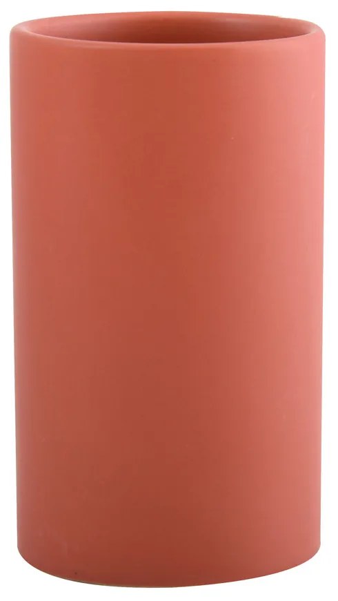 Ποτήρι Οδοντόβουρτσας (Φ7x11.5) Spirella Tube Matte Terracotta