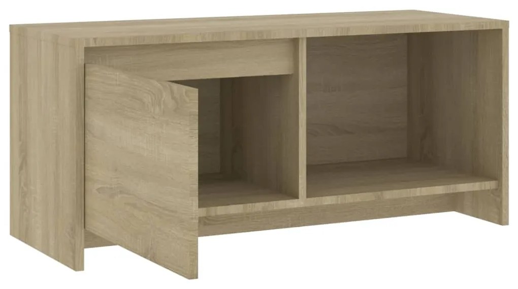 Έπιπλο Τηλεόρασης Sonoma Δρυς 90x35x40 εκ. Επεξ. Ξύλο 809785