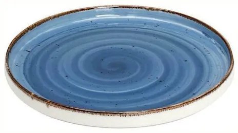 Terra Blue Πιάτο Nordic/Step ρηχό 21εκ.