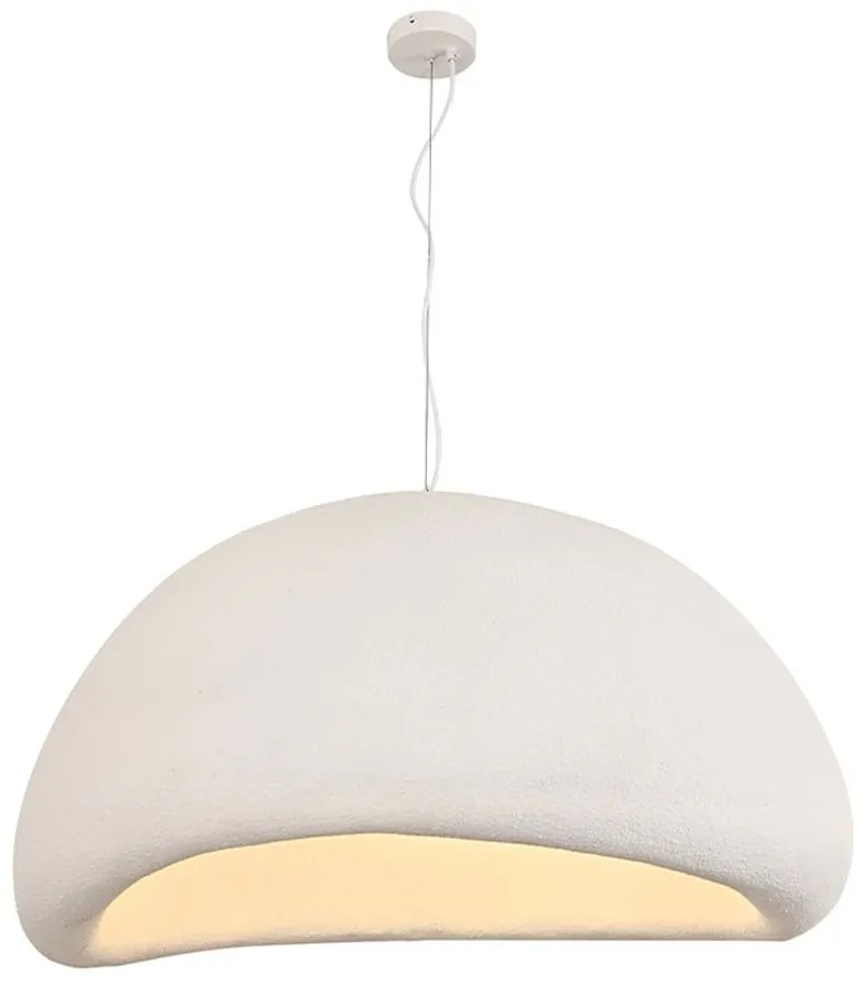 Φωτιστικό Οροφής Κρεμαστό 4067-A 1xE27 D60cm Off White Inlight
