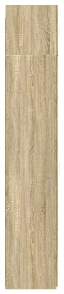 Ντουλάπι Αποθήκευσης Στενό Δρυς 50x42,5x225 εκ. Επεξεργ. Ξύλο 3281303